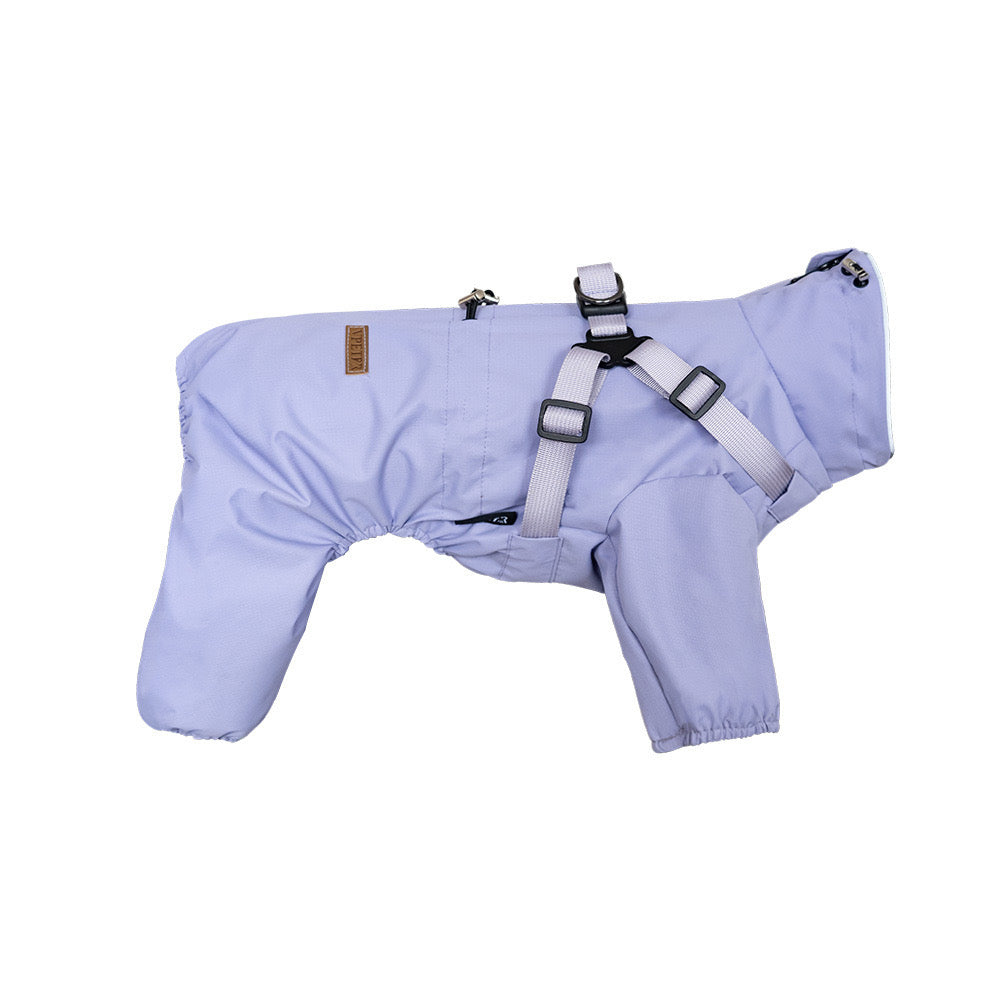 High Collar Rainproof Dog Raincoat