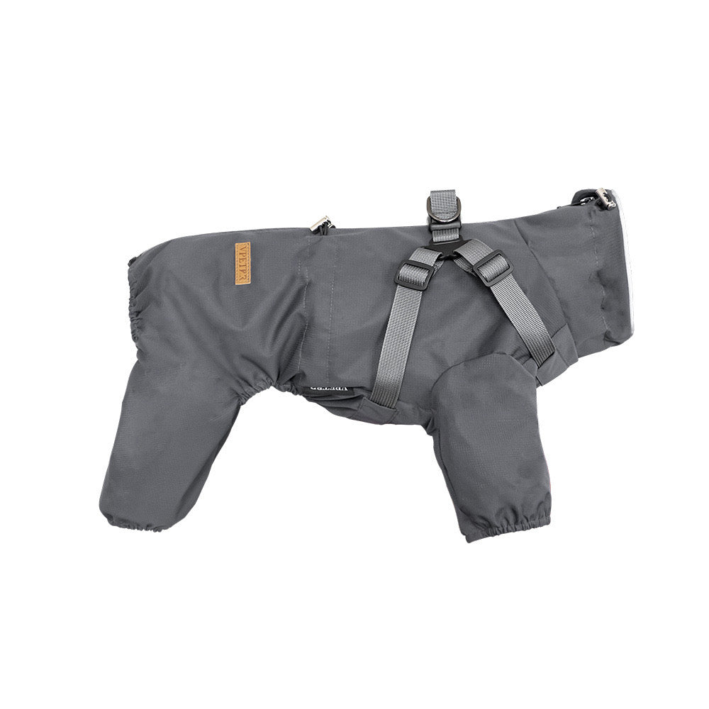 High Collar Rainproof Dog Raincoat