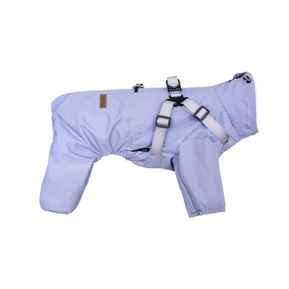 High Collar Rainproof Dog Raincoat