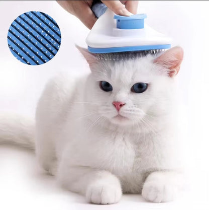 Dog and Cat Hair Self Cleaning Brush