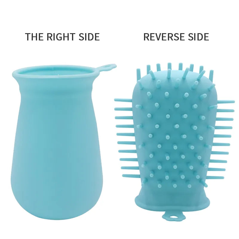 Pet Foot Washer with Claw Cleaning Brush