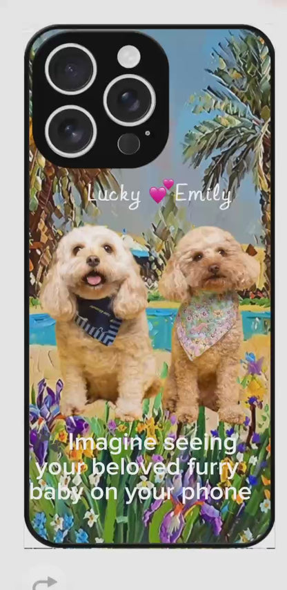 Custom Phone Case with Pet's Photo