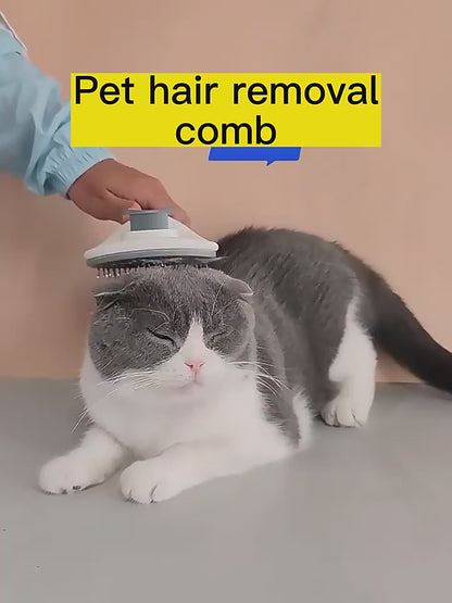 Dog and Cat Hair Self Cleaning Brush